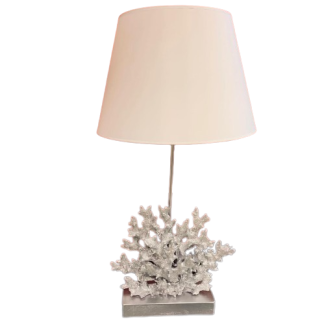 AB117-06 MERCAN ABAJUR-BEYAZ ŞAPKALI