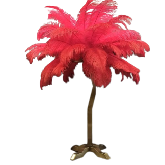 AB126-02 KÜÇÜK TÜYLÜ MASA ÜSTÜ LAMBA