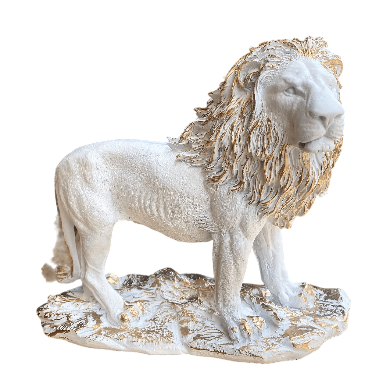HF248-06 ASLAN BİBLO BEYAZ GOLD