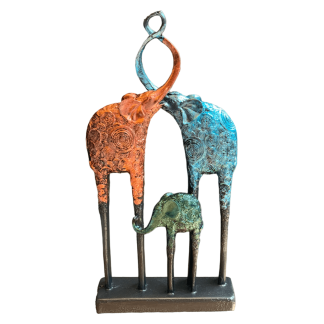 HF270-01 FİL AİLE DEKOR