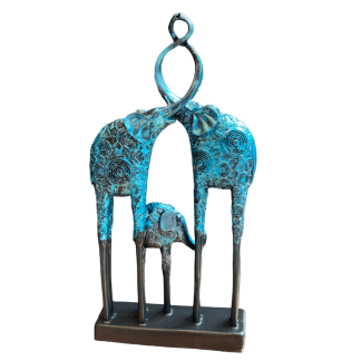 HF270-07 FİL AİLE DEKOR