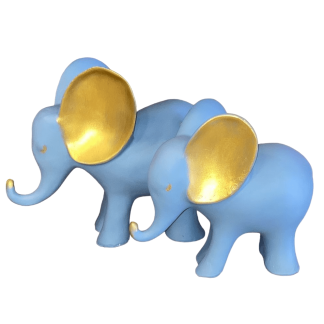 HF272-10 İKİLİ FİL DEKOR