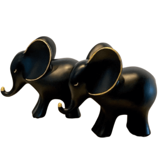 HF272-02 İKİLİ FİL DEKOR