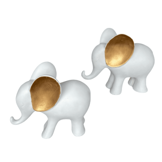 HF272-03 İKİLİ FİL DEKOR