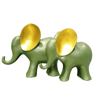 HF272-05 İKİLİ FİL DEKOR