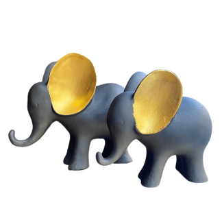 HF272-07 İKİLİ FİL DEKOR