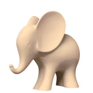 HF454-02 KÜÇÜK BOY BÜYÜK KULAKLI FİL DEKOR