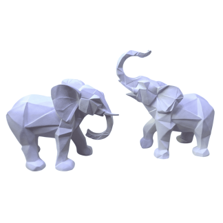 HF515-04 İKİLİ KÜBİK FİL DEKOR