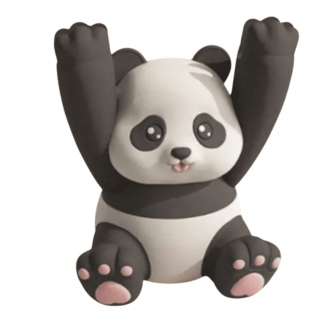 BB560-01 SEVİMLİ HAYVAN PANDA