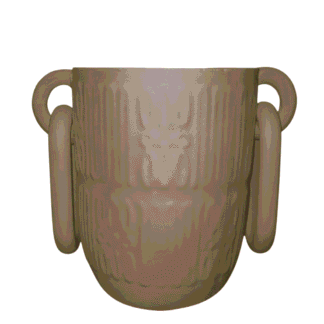 VZ641-01 KULPLU DESENLİ VAZO